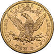 USA $10 EAGLE 1881 S NGC MS 60