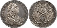 Schwäbisch Hall / HRRDN Oexlein Stempel, Nürnberg, Franz I. 1745-1765, herrliche Patina, RRR 1 Taler 1746 CGL stempelglanz (ST)