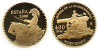 Spanien 400 Euro (27g Feingold) 2008 M War of Independence, Francisco de... 2,644.20 £  +  shipping