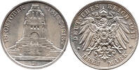 Deutsches Kaiserreich / Sachsen 3 Mark 1913 100. Jahrestag der Völkersch... 56.35 £  +  47.68 £ shipping