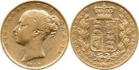 Gro&szlig;britannien 1 Sovereign 1839 Victoria, 1837-1901, 1. Portrait, Royal ... 4,231.69 &pound;  +  shipping