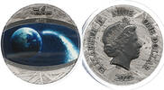 Niue 1 Dollar Meteoriteisen-Münze, Aletai, Elizabeth II, Meteoriteneinschlag, 1 oz -