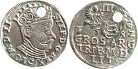 Polen-Litauen 3 Groschen 1582 Stefan Bathory, Vilnius, Grosze, Trojak se... 60.69 £  +  47.68 £ shipping