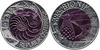 Österreich 25 Euro BIONIK, ohne Box, ohne Zertifikat, Bi-Metal, Niob, Silber -