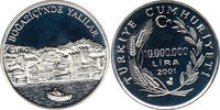 Türkei 10000000 Lira Bosphorus Skyline, Cumhuriyet, Bogazici'nde Yalilar, Istanbul -
