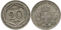 Italien 20 Centesimi 1918 R Attilio Silvio Motti, Rom, glatter Rand sehr... 21.67 £  +  47.68 £ shipping