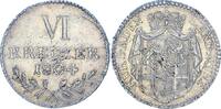 Baden-Durlach 6 Kreuzer Karl Friedrich 1738-1806. -