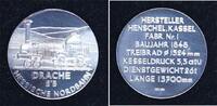Eisenbahn Medaille Deutschland. Polierte Platte 21.67 £  +  4.33 £ shipping