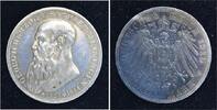 Sachsen-Meiningen 3 Mark 1915 Georg II. 1866-1914. Polierte Platte. Vorz... 281.76 £  +  8.67 £ shipping