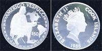 Cook Islands 50 Dollars 1990 Elisabeth II. 1952-2022. Winz. Kratzer, Pol... 51.27 &pound;  +  8.55 &pound; shipping