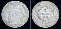 Frankreich 5 Francs 1849 A Zweite Republik 1848-1852. Sehr sch&ouml;n 64.09 &pound;  +  8.55 &pound; shipping