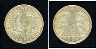 Weimarer Republik 5 Rentenpfennig 1924 A Stempelglanz 8.55 &pound;  +  4.27 &pound; shipping