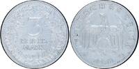 Weimarer Republik 3 Mark 1931 G Vorz&uuml;glich 296.22 &pound;  +  8.46 &pound; shipping