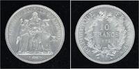 Frankreich 10 Francs 1972 F&uuml;nfte Republik seit 1958. Pr&auml;gefrisch 59.24 &pound;  +  8.46 &pound; shipping
