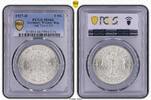 Weimarer Republik  5 Mark 1927  D PCGS MS66. Feiner Stempelglanz