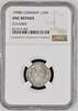 Kleinmünzen 1/2 Mark 1908 D NGC UNC Cleaned. CH UNC