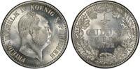 Brandenburg-Preußen 1/2 Gulden 1852 A Friedrich Wilhelm IV. 1840-1861. PCGS MS64