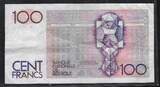 BELGIQUE/BELGIË 100 Frank. Francs (1978) Achitecte: Hendryk Beyaert. Serie: 122 . VF-