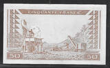 RÉPUBLIQUE de GUINÉE. 50 Francs. 01/03/1960. 1er Président AHMED SÉKOU TOURÉ . Serie: HJ. aEF.