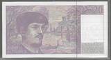 FRANCE. 20 Francs. 1991. DEBUSSY. Komponist, Compositeur.Alphabet: A.033 . Fast NEU / AU-55.
