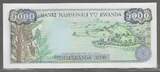 RWANDA. 5000 Francs. 01/01/1988. Serie: F . Fast NEU. AU-55.