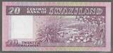 SWAZILAND. 20 Emalangeni. (1985) Serie: H. Fast NEU. AU-55.