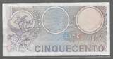 ITALIA/ITALIE. 500 Lire. 02/04/1979. Serie: M 33 . VF