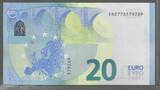 BCE/ECB. 20 €uro. 2015 Serie: EN . Code court: E014B3 . Fast NEU. AU-55.