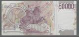 ITALIA/ITALIE. 50000 Lire. (1997) Gian Lorenzo Bernini. 2ème type .Serie: BD/G . VF+ .