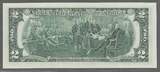 USA . 2 Dollars. 2003. . JEFFERSON . Serie: K/A . Dallas . Fast NEU. AU-55.