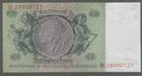 DEUTSCHLAND/ALLEMAGNE. 50 Reichsmark. 30/03/1933. DAVID HANSEMANN. Homme politique et banquier. Serie: L/B . AU.