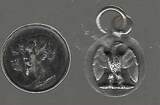 FRANCE. 19ème. Zwei Medaillen NAPOLEON 1. und III. Die Geburt des Dauphin (1856) ist aus Silber VF-EF.
