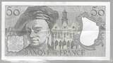 FRANCE. 50 Francs. 1977. QUENTIN de la TOUR. Alphabet: X.9 . VF+ .