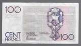 BEIGIË/BELGIEN/BELGIQUE. 100 FRANCS/FRANK. (1982) Achitekt: Hendryk Beyaert. Serie: 114 . VF