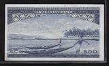 GUINEE 500 Francs (1963) Président Sékou Touré . Série: N . aEF (Leichte Papier Mangel unten rechts))