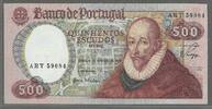 PORTUGAL. 500 ESCUDOS. Serie: ART . -