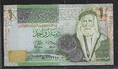 JORDAN/JORDANIE 1 Dinar Chérif Hussein Bin Ali . -