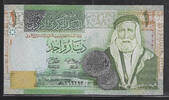 JORDAN/JORDANIE 1 Dinar Chérif Hussein Bin Ali . -