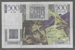 FRANCE. 500 Francs. CHATEAUBRIAND . Alphabet: K.84 . -