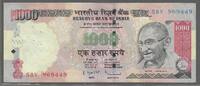 INDIA. BHARAT . 1000 Rupees. Mohandas Karamchand Gandhi. Lettre en sous impression (R) Serie: 5BV . -