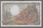FRANCE. 20 Francs. 10/10/1948. P&Ecirc;CHEUR . Alphabet: B.186 . Gutes sch&ouml;n. 2.54 &pound;  +  16.50 &pound; shipping