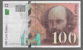 FRANCE. 100 Francs. 1998. C&Eacute;ZANNE. Serie: U 047 . Gutes sehr sch&ouml;n . 2.96 &pound;  +  16.50 &pound; shipping
