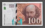 FRANCE CÉSANNE. Premier million A 000 N 2616  . 100 FRANCS 1997 Fast NEU -1