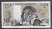 FRANCE. 500 FRANCS. PASCAL. Alphabet: S.258 . -