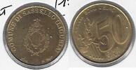 ITALIE 50 cent PSEUDO EURO DE LA VILLE DE SASSELLO . -