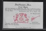FRANCE 2 Mark Mülhausen I.E(nicht ausgegeben) , Mulhouse Alsace(non émis) -