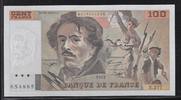 100 Francs 1995 FRANCE  DELACROIX. Alphabet: S.277  Fast UNC