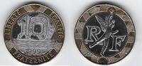 FRANCE 10 Francs Génie de la Bastille . -