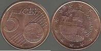 REPUBBLICA di SAN MARINO. SAN MARIN. 5 Cent Blase zwischen den Sternen. Bulle entre les étoiles . -