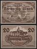   NOTGELD DIPPOLDISWALDE, Amtshauptmannschaft, 20 Mark, 21.11.1918,  10.07 &pound;  +  6.77 &pound; shipping